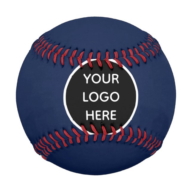 Logo-Branding-Unternehmen Werbeaktion Blue Baseball (Vorderseite)