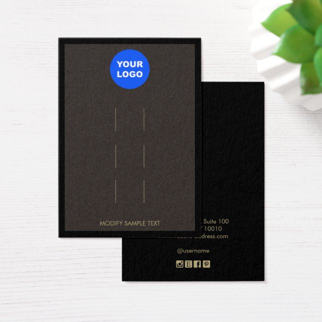 Logo-Brown-3-Haarschnitt-Display hinzufügen (Schreibtisch)