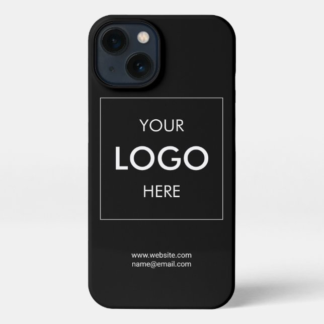Logo Business Beruflich iPhone Case Hülle (Rückseite)