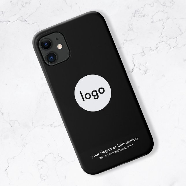 Logo Business Company Einfache Minimalistische Case-Mate iPhone Hülle (Von Creator hochgeladen)