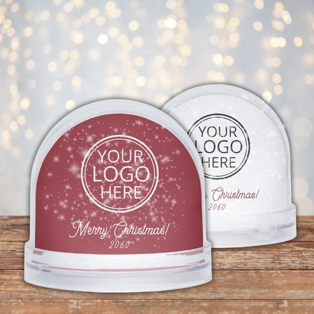 Logo Business Corporate Christmas Gift  Schneekugeln (Von Creator hochgeladen)