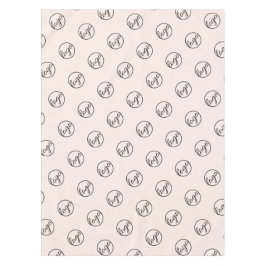 Logo-Business für die Sonderaktion "Blauer Rosa" Tischdecke