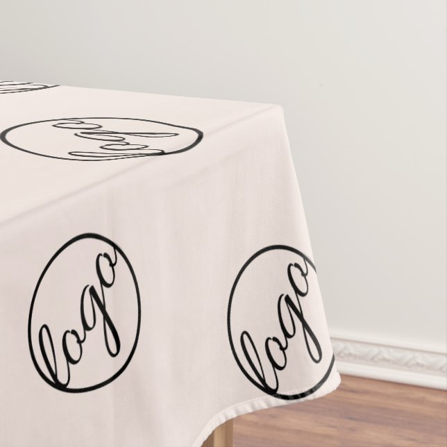 Logo-Business für die Sonderaktion "Blauer Rosa" Tischdecke (Beispiel)