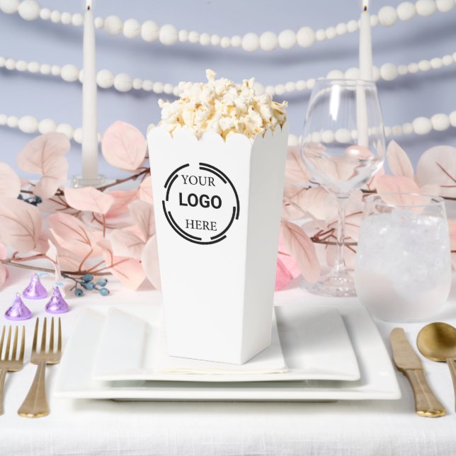 Logo-Business Moderne Minimal-Designs Geschenkschachtel (Hochzeit)