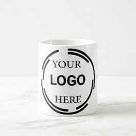 Logo-Business Moderne Minimal-Designs Kaffeetasse
