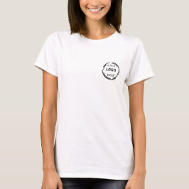 Logo-Business Moderne Minimal-Designs T-Shirt