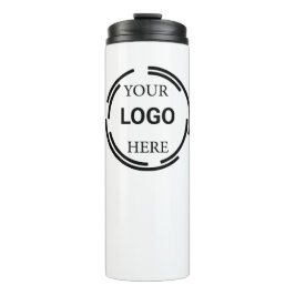 Logo-Business Moderne Minimal-Designs Thermosbecher