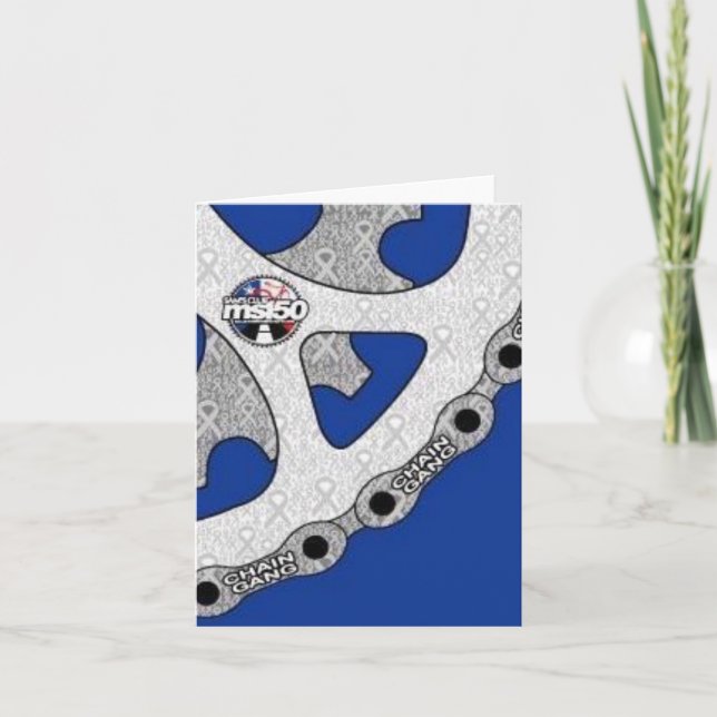 Logo-chaingang Anmerkungskarte Karte (Vorderseite)