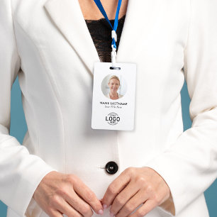 Logo Circle Foto Einfach Minimalistisch sauber wei Ausweis