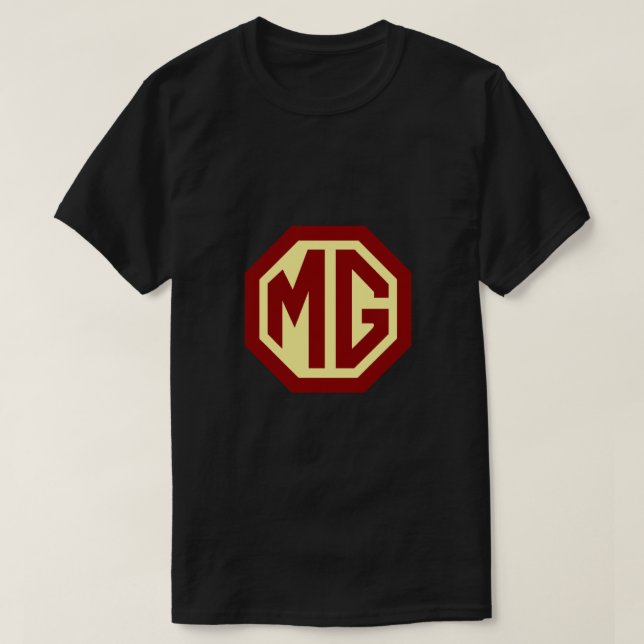 Logo "Classic Cars" - MG T-Shirt (Design vorne)