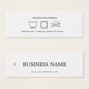 Logo Cloud Care Hang Tag