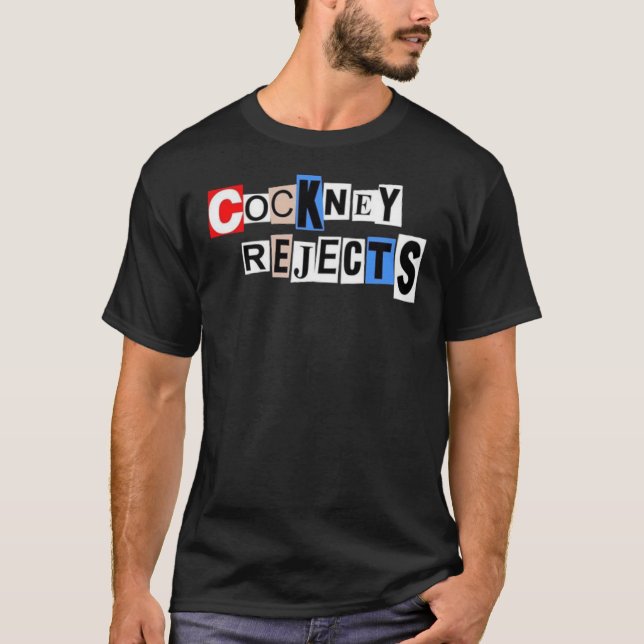 LOGO =COCKNEY REJECTS   T-Shirt (Vorderseite)