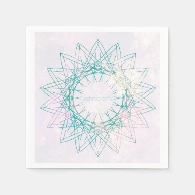 Logo-Cocktail Napkins Serviette (Vorderseite)