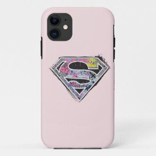 Logo-Collage für Supergirl Case-Mate iPhone Hülle