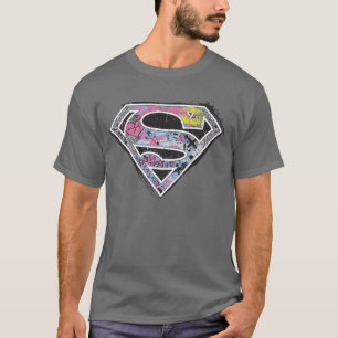 Logo-Collage für Supergirl T-Shirt