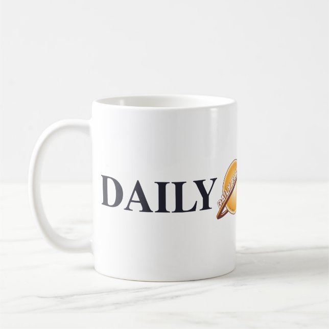 Logo "Daily Planet" Tasse (Links)