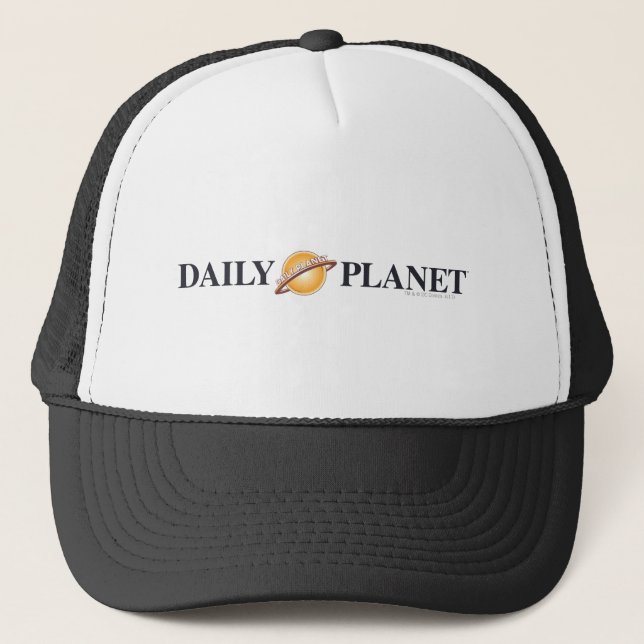 Logo "Daily Planet" Truckerkappe (Vorderseite)