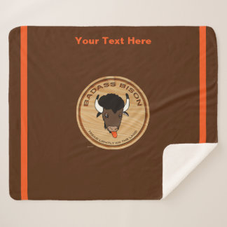 Logo der Badass Bison Farm Sherpadecke