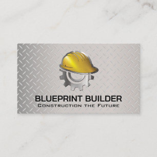 Logo der Baufirma   Stahluntergrund Visitenkarte