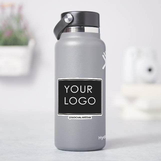 Logo der Black Business Company für moderne Vorlag Aufkleber (HydroFlask)