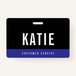 Logo der Blue Employee Staff ID Company Ausweis