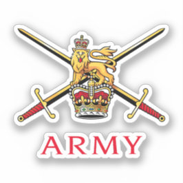 Logo der britischen Armee Aufkleber