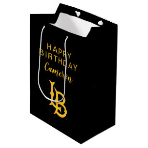 Logo der California State University, Long Beach Mittlere Geschenktüte