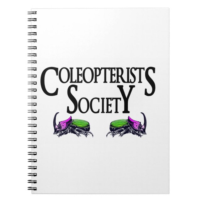 Logo der Coleopterist-Gesellschaft II Notizblock (Vorderseite)