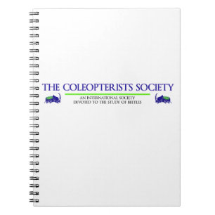 Logo der Coleopterists Society I Notizblock