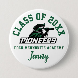 Logo der Dock Mennonite Academy - Eigene Persönlic Button