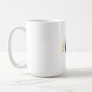 Logo der Dogs of America – Golden Dog Abzeichen Kaffeetasse