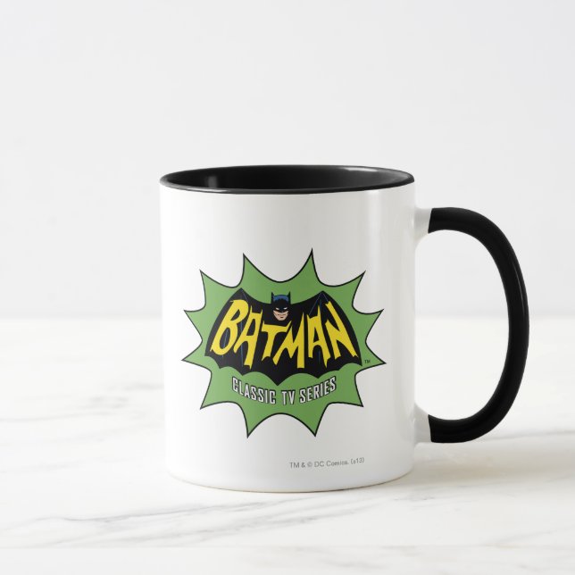 Logo der Fernsehserie Batman Classic Tasse (Rechts)