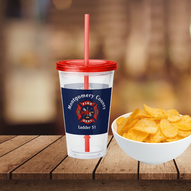 Logo der Feuerabteilung Acryltrinkbecher (Von Creator hochgeladen)