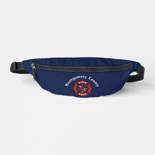 Logo der Feuerabteilung Custom Blue Bauchtasche