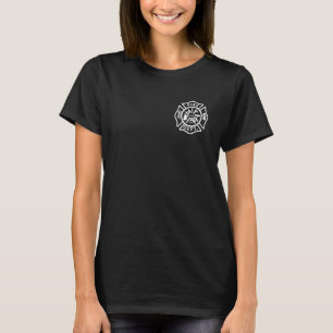 Logo der Feuerabteilung Universelles Symbol für Fi T-Shirt