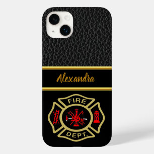 Logo der Feuerwehr Gold und Abzeichen Case-Mate iPhone 14 Plus Hülle