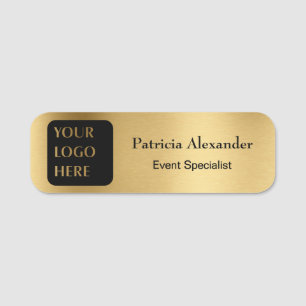 Logo der Firma Magnetic Imitats Gold Company Namensschild
