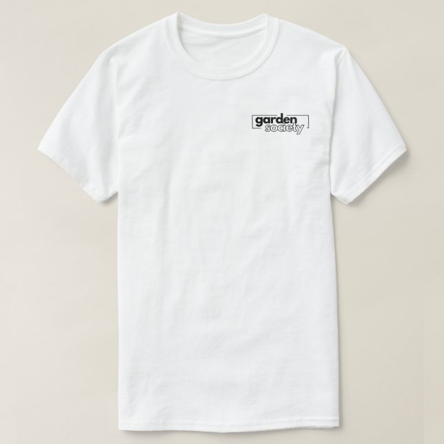 Logo der Garten Gesellschaft T-Shirt (Design vorne)