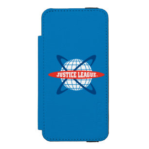 Logo der Gerechtigkeitsliga Incipio Watson™ iPhone 5 Geldbörsen Hülle