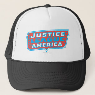 Logo der Justice League of America Truckerkappe