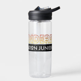 Logo der langen Verpackung Trinkflasche