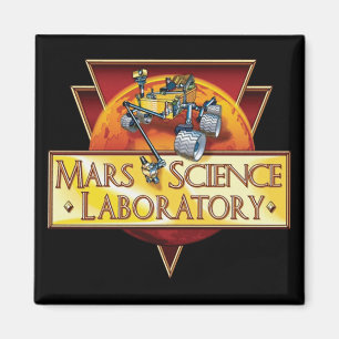 Logo der Mars Science Laboratory-Mission Magnet
