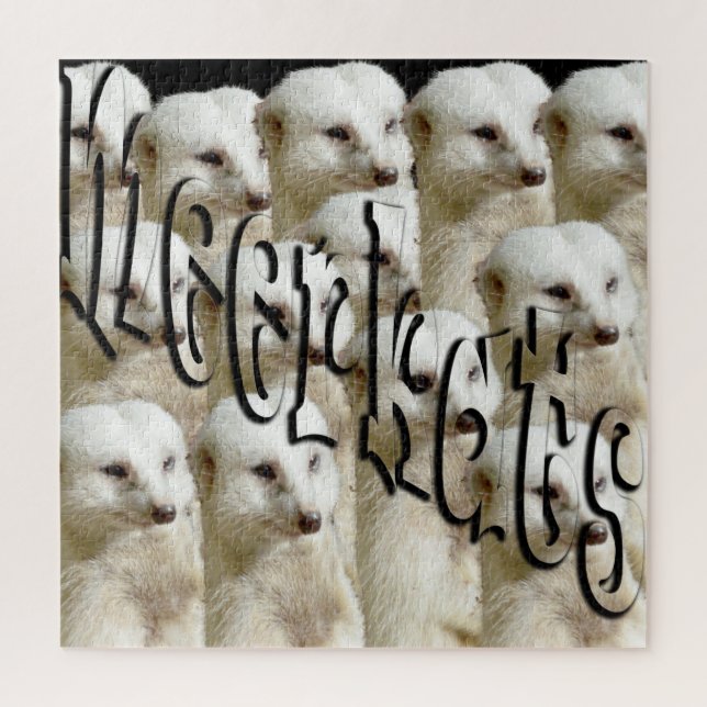 Logo der Meerkat Army, Puzzle (Vertikal)