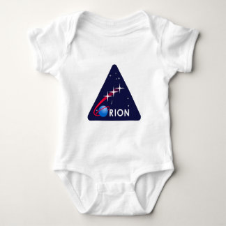 Logo der NASAs Orion Baby Strampler