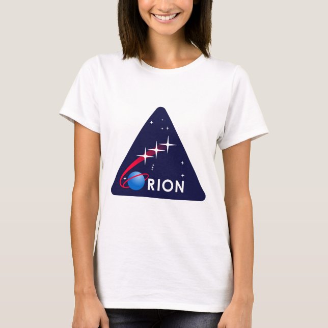 Logo der NASAs Orion T-Shirt (Vorderseite)
