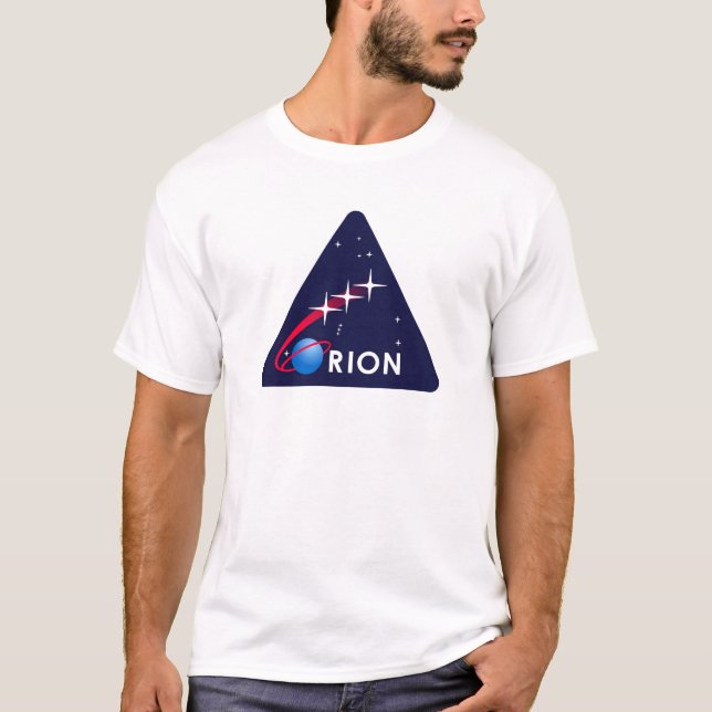 Logo der NASAs Orion T-Shirt (Vorderseite)