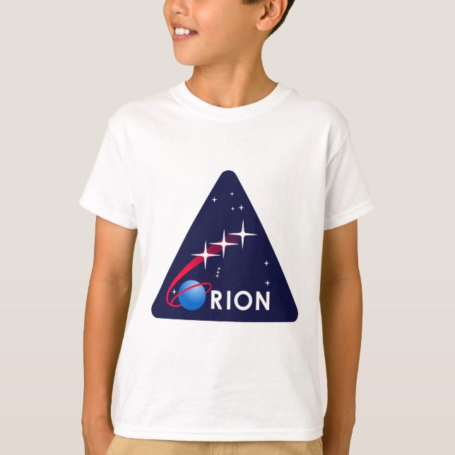 Logo der NASAs Orion T-Shirt (Vorderseite)