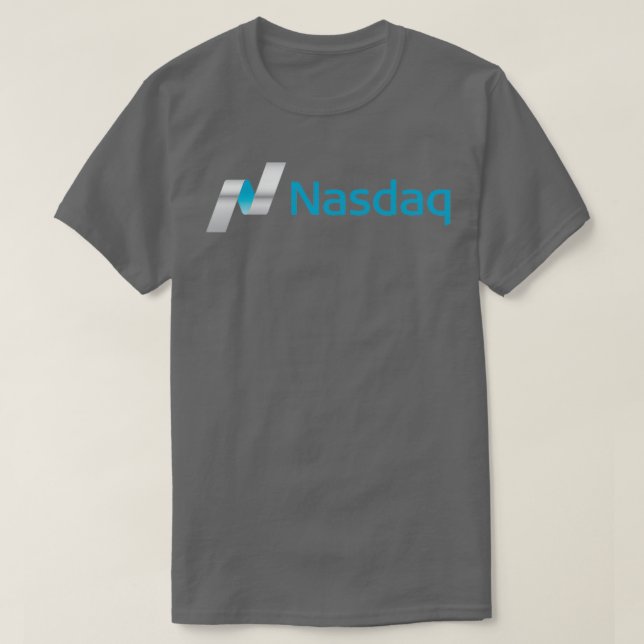 Logo der Nasdaq Börse T-Shirt (Design vorne)