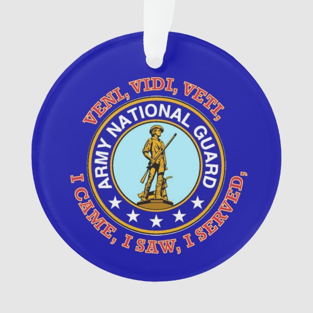 Logo der Nationalgarde Ornament (Vorderseite)