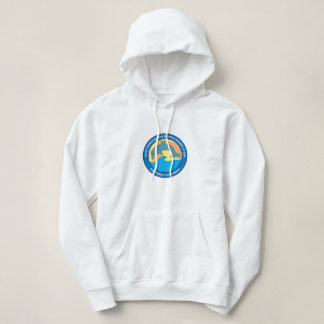 Logo der Point Fermin-Grundschule Weiß Hoodie